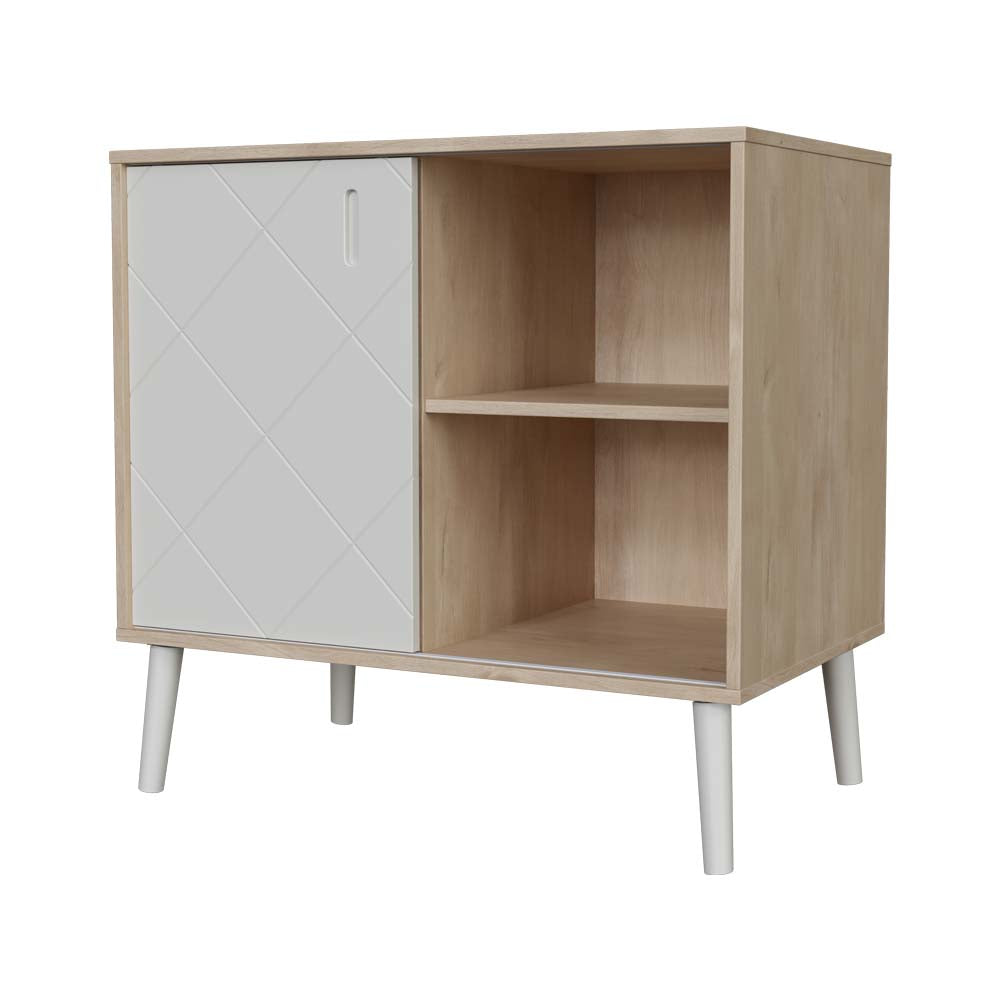 Faktum Peak komoda, Natural Oak - White