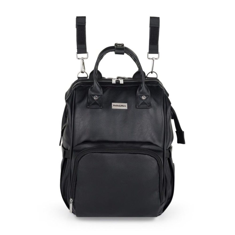 PETITE&MARS Ruksak za pelene Jasper, Apsolute Black