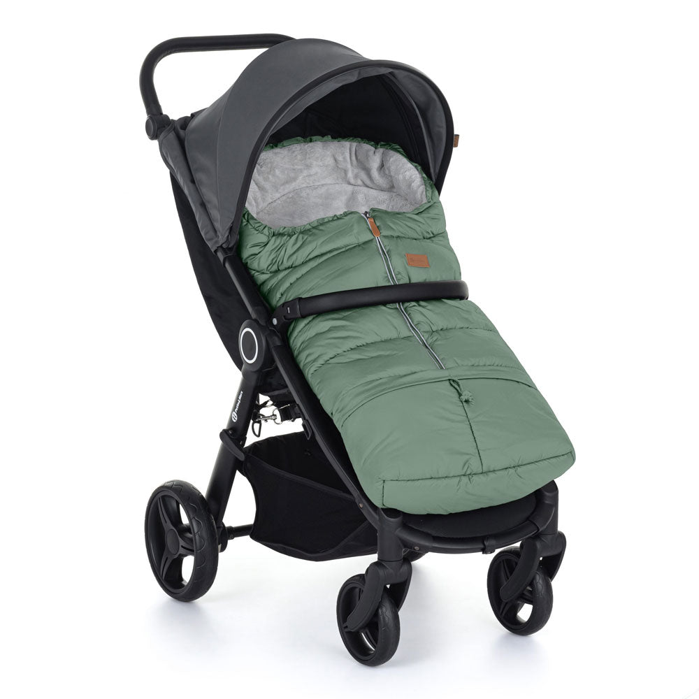 PETITE&MARS Footmuff Jibot 3 u 1 zimska vreća za kolica, Pale Eucalypt