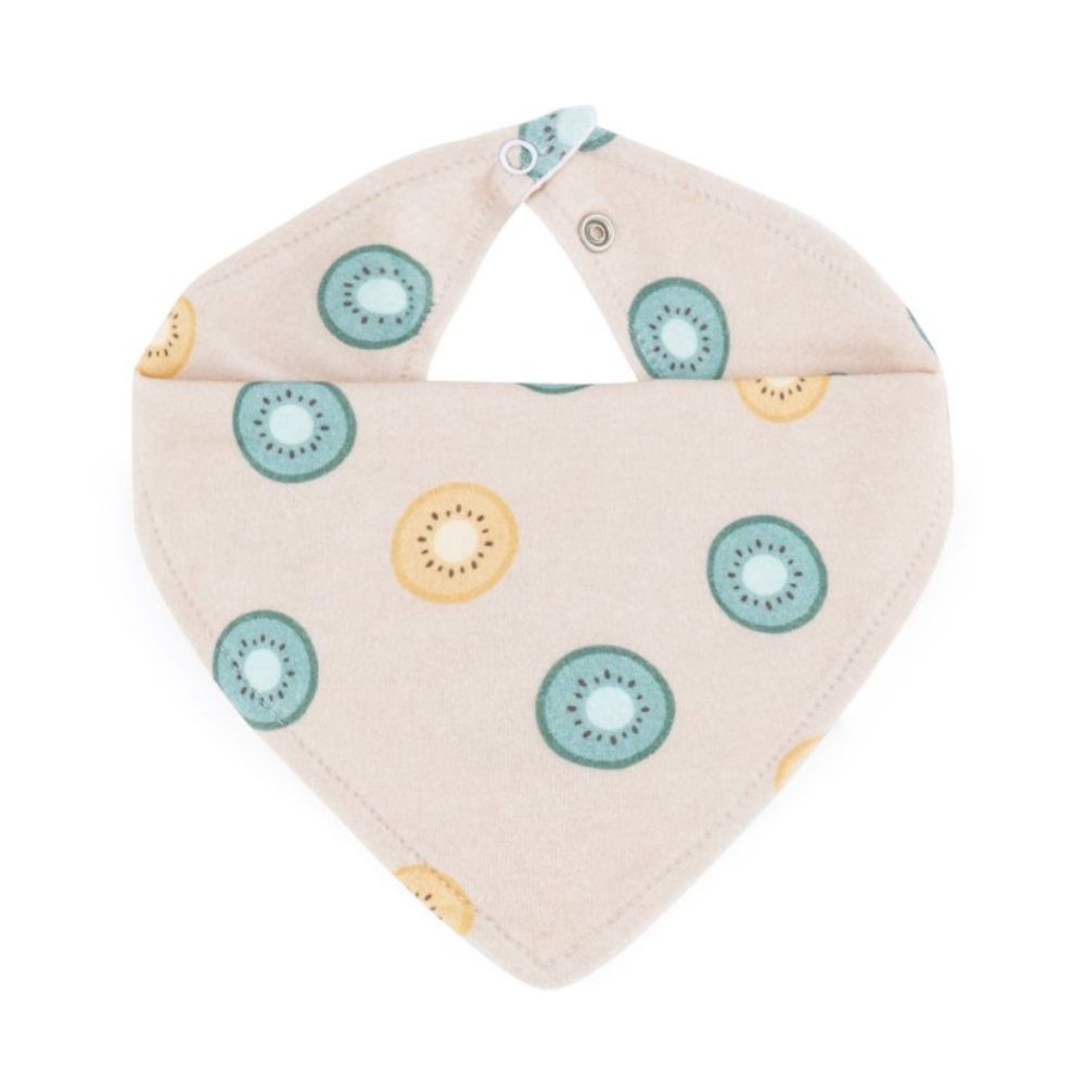 Petite&Mars Luke marama podbradak 3m+ 2 kom - Beige Kiwis/Misty Green
