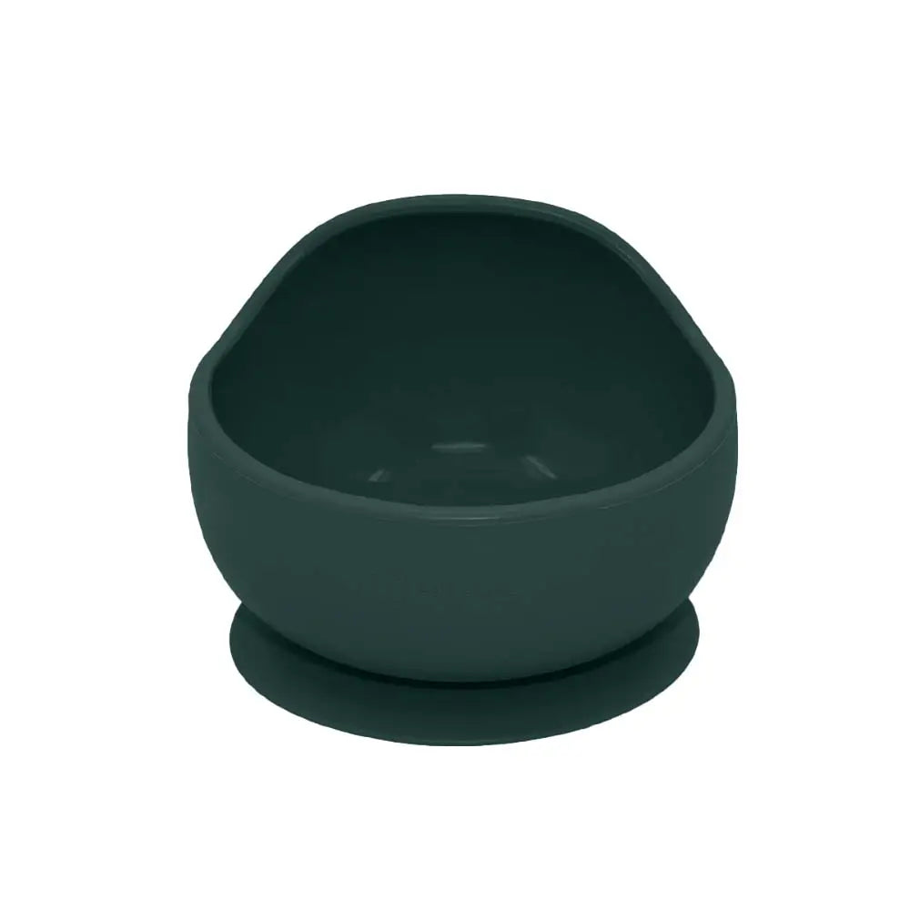 PETITE&MARS Silikonska zdjelica s vakuumom 360 ml Take&Match 6 m+, Misty Green