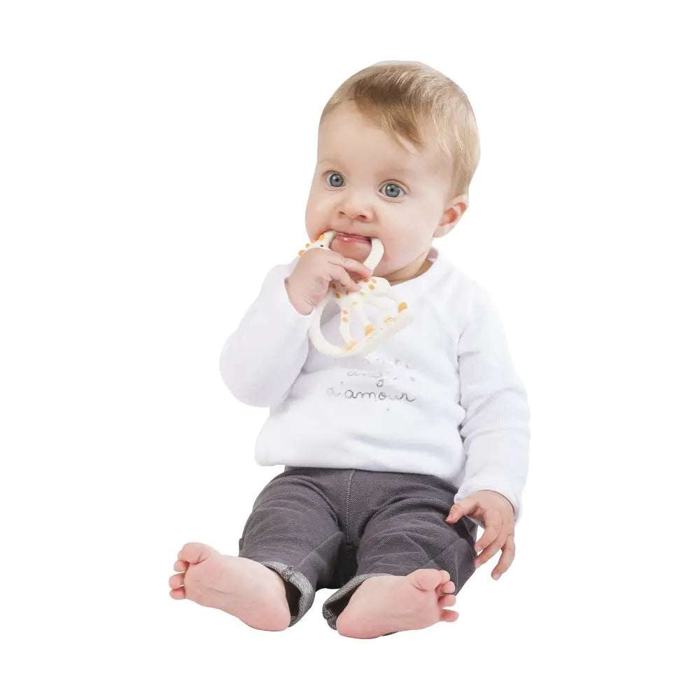 Žirafa Sophie prsten za zubiće soft - So´ Pure