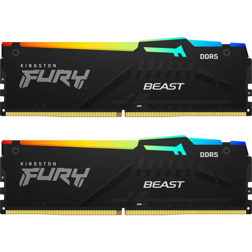 Kingston Technology FURY Beast RGB memorijski modul 64 GB 2 x 32 GB DDR5