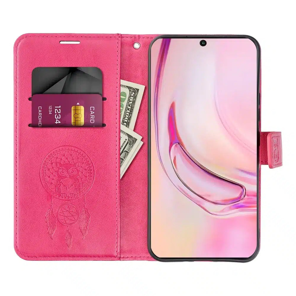 MEZZO Book case preklopna torbica za XIAOMI Redmi 12C dream catcher magenta