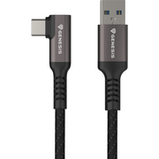 GENESIS NVC-2220 USB kabel USB 3.2 Gen 1 (3.1 Gen 1) 3 m USB A USB C Crno, Sivo