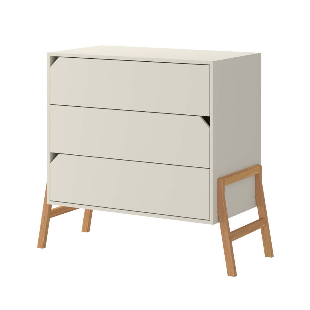Bellamy Lotta komoda s 3 ladice - Latte