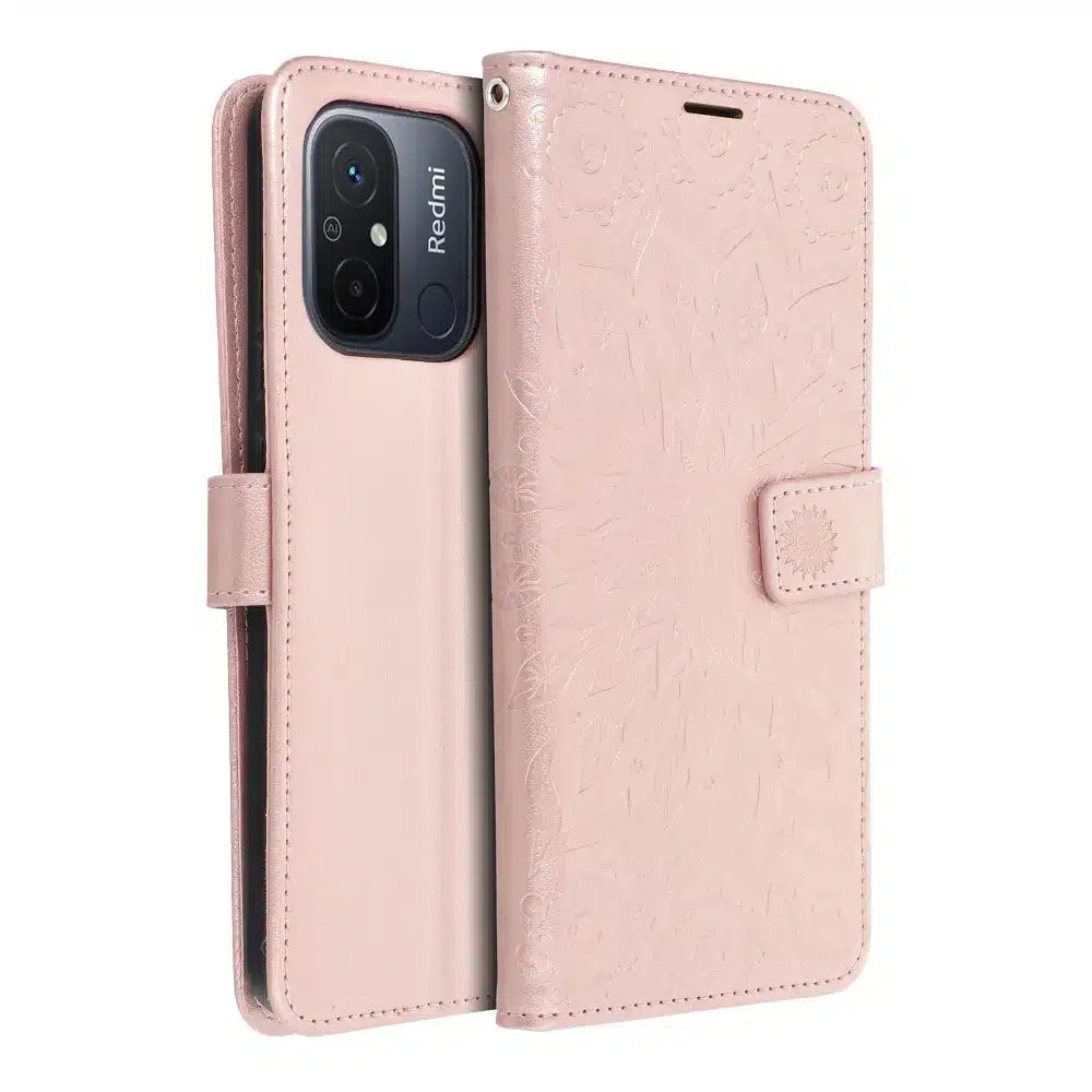 MEZZO Book case preklopna torbica za XIAOMI Redmi 12C - mandala rose gold