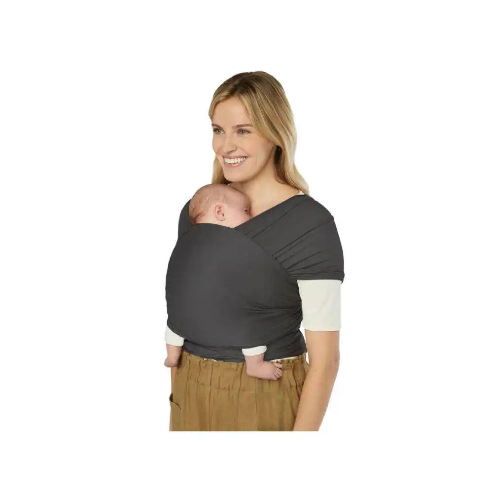 Ergobaby Aura marama Sustainable Knit, Soft Black