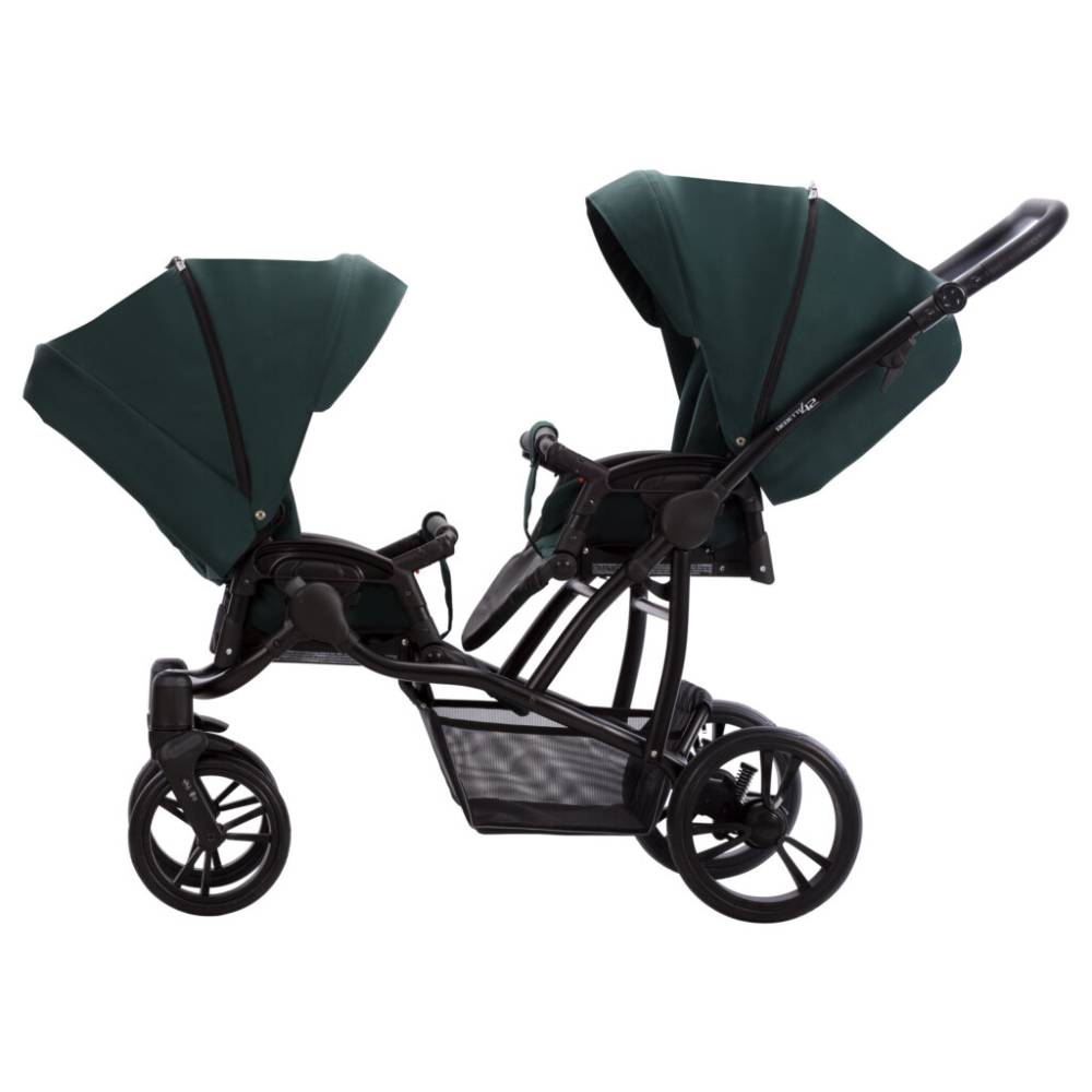 Bebetto FOR2 košara + sportsko sjedalo za blizance bez konstrukcije - Boja 25