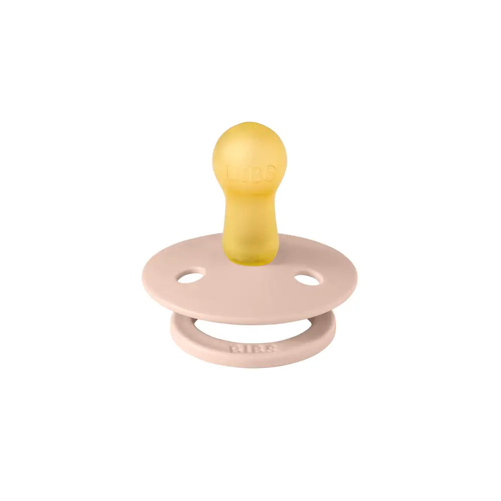 BIBS Colour dude (anatomska) - Ivory/Blush (vel.1)