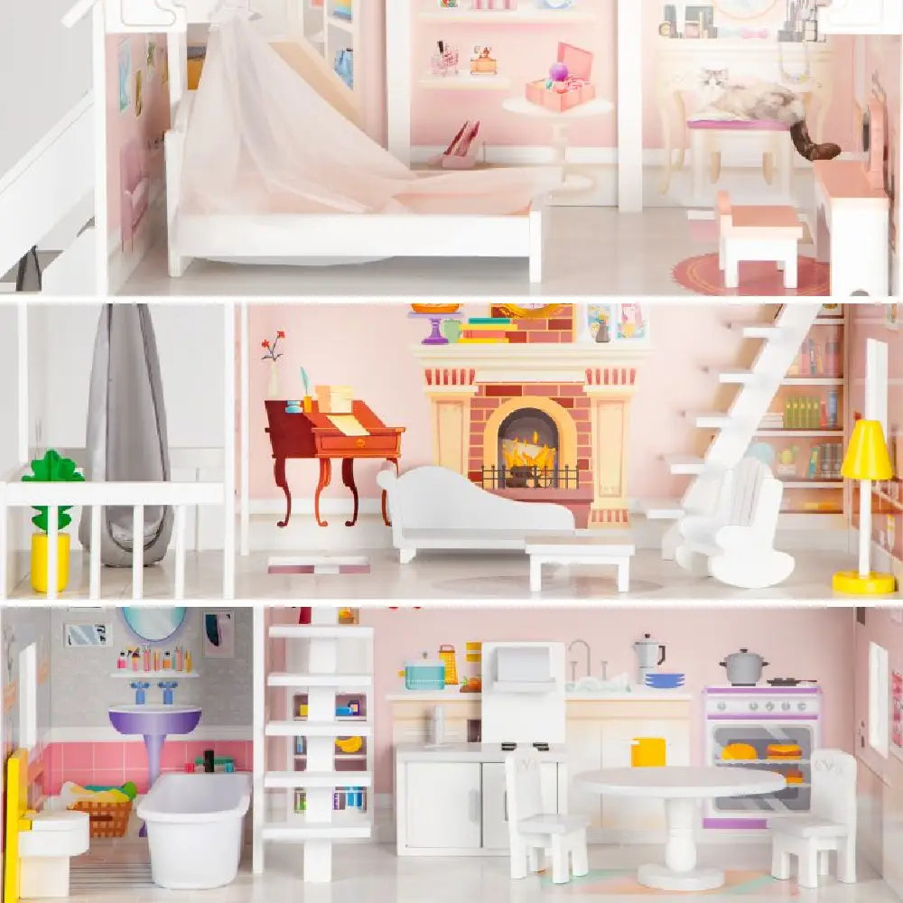 Ecotoys Kućica za lutke Residence XXL