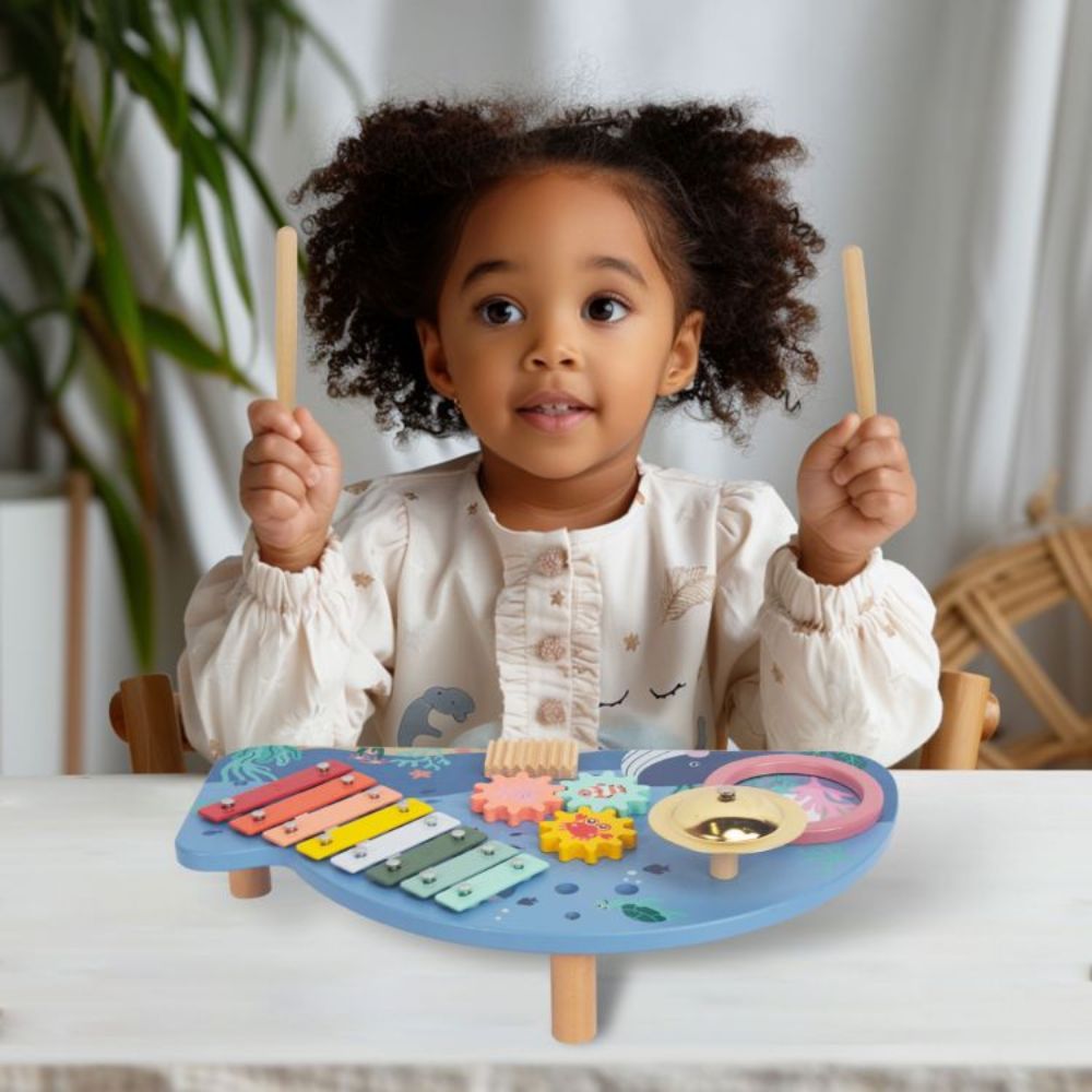 Ecotoys stol s glazbenim instrumentima