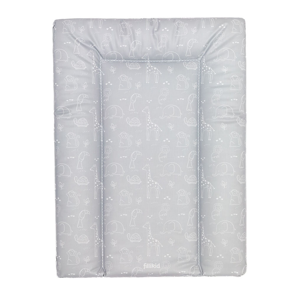 Fillikid podloga za prematanje luxe soft 50x70x4 cm, Safary grey