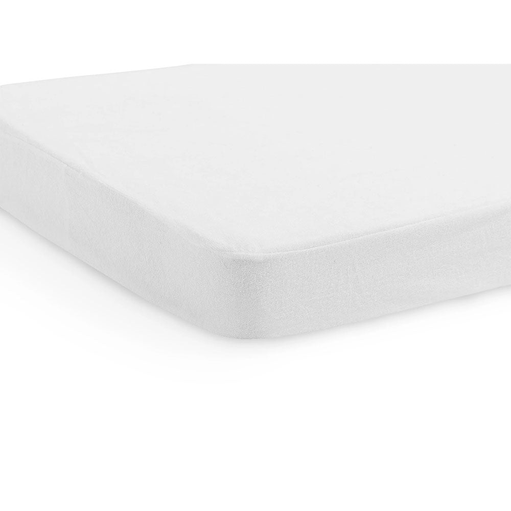 Jollein Terry plahta s gumicom vodoodbojna 60x120 cm, White