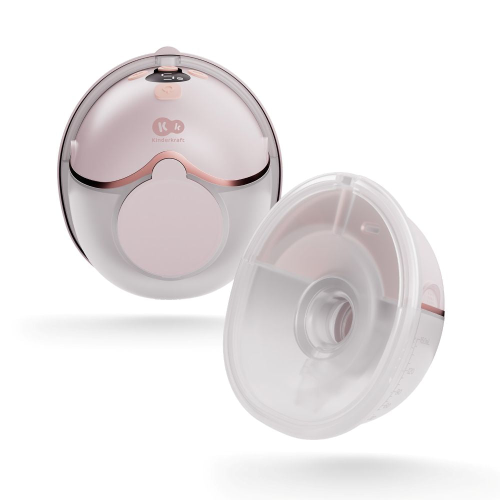 Kinderkraft Električna izdajalica MAMAFLOW, hands free, Pink