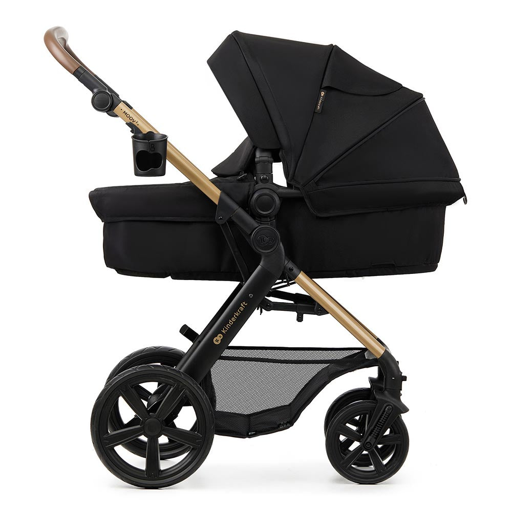 Kinderkraft Kolica Moov 2 3u1 MINK PRO, Pure Black