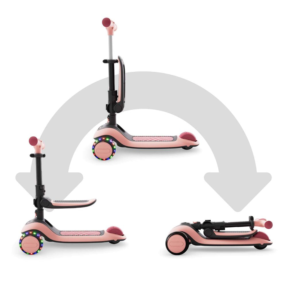 Kinderkraft romobil HALLEY 2, Rose pink