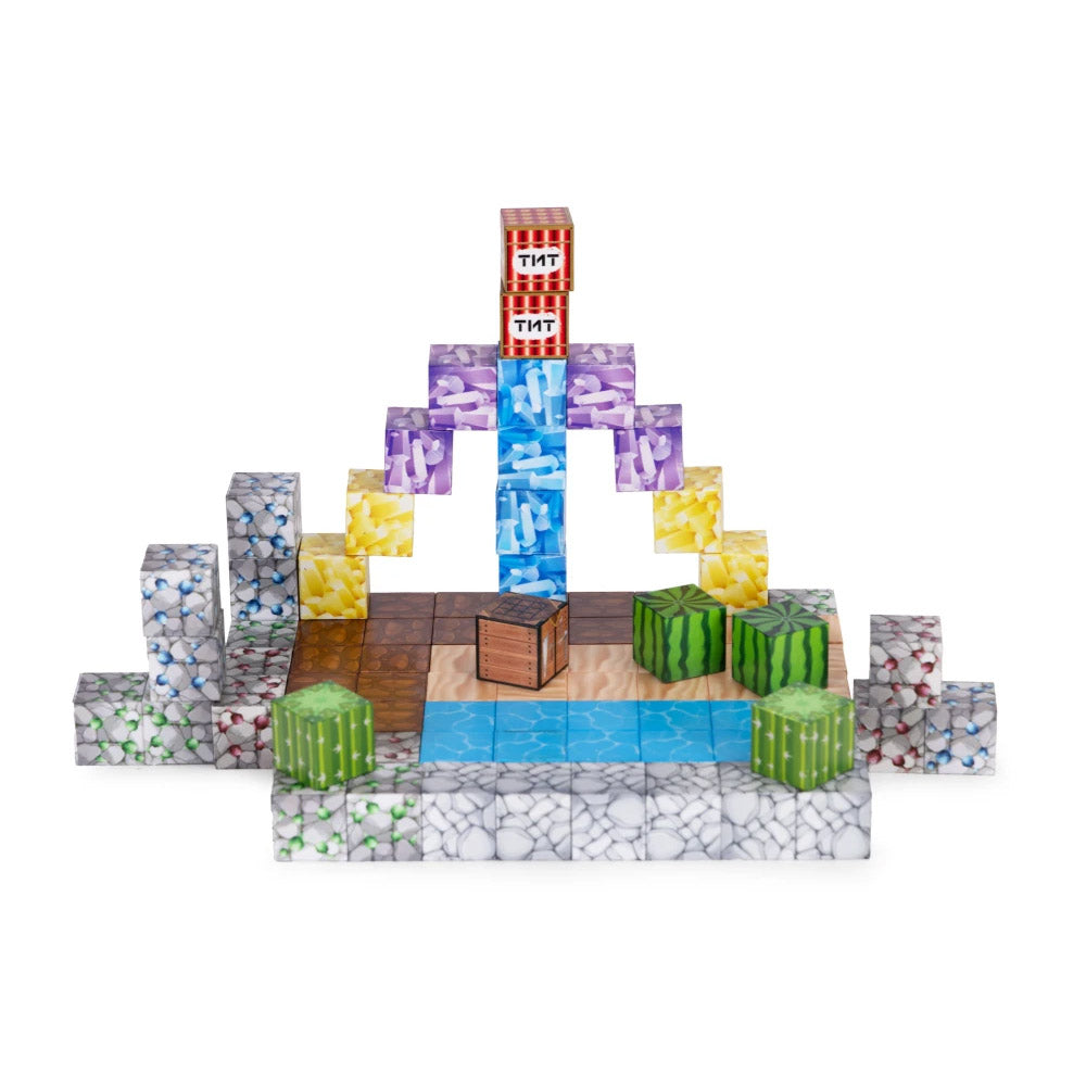 Magnetni set građevinske kocke Kamen - 88 dijelova