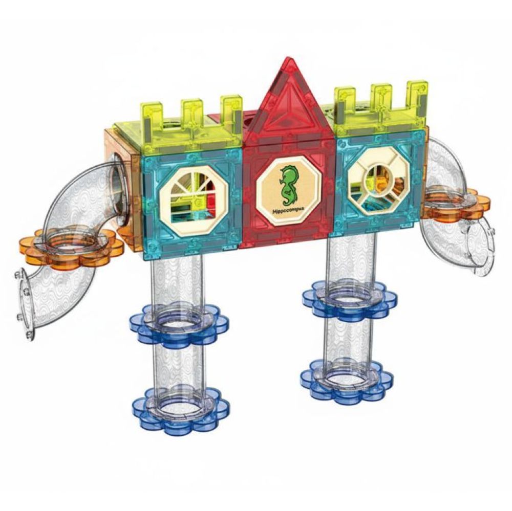 Magnetni set građevinski blokovi TUNEL, Marble Run - 113 dijelova