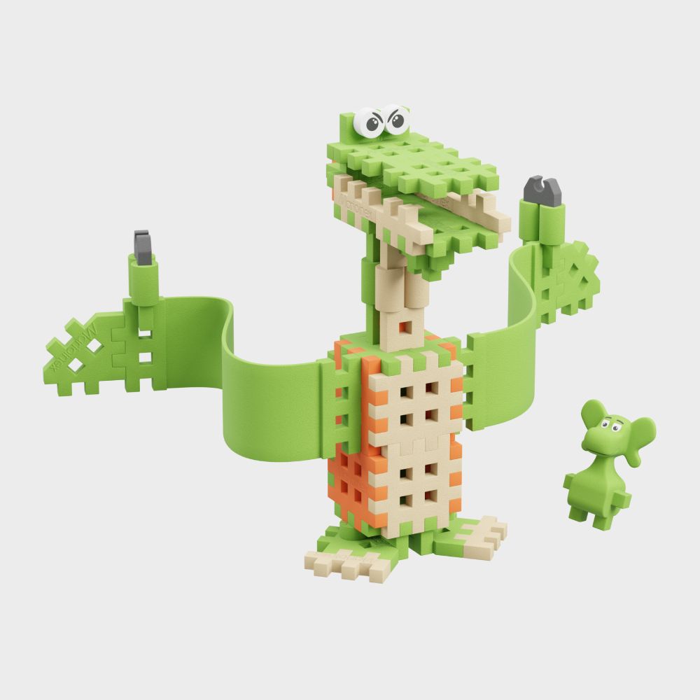 Marioinex Mini Waffle 60 kom, Diplodocus and Pterodactyl
