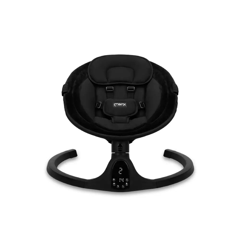 MoMi Električna ljuljačka KENANI ONYX crna