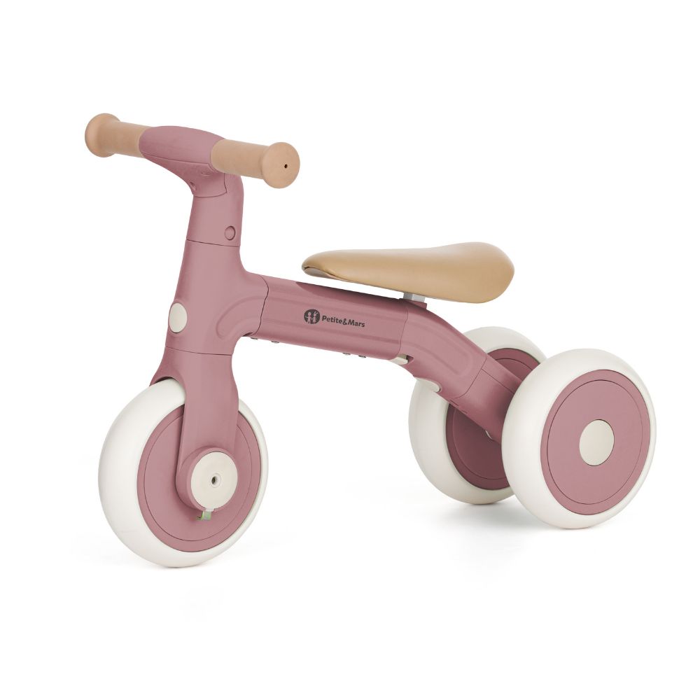 PETITE&MARS Balans bicikl Bingo 3 u 1 - Dusty Rose