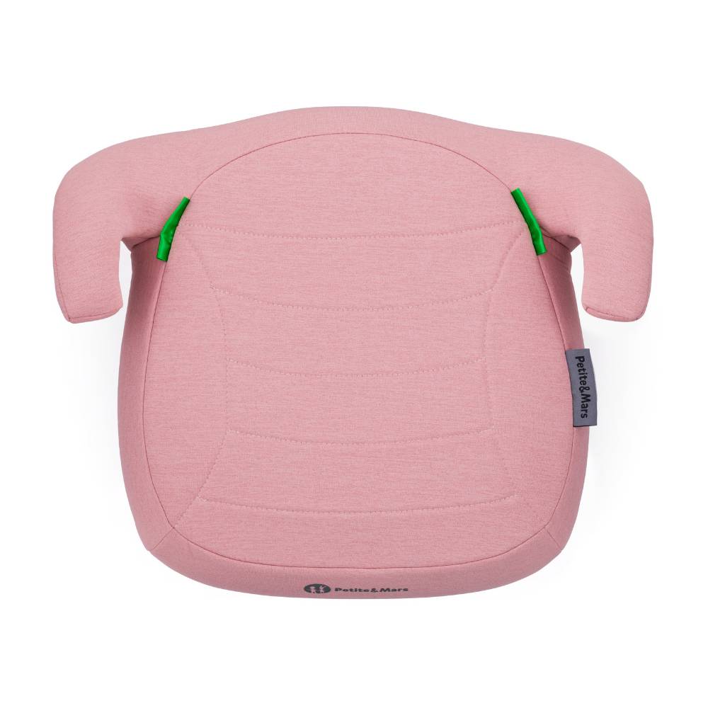 PETITE&amp;MARS booster autosjedalica Zuno (125-150 cm) bez Isofix-a, Han Pink