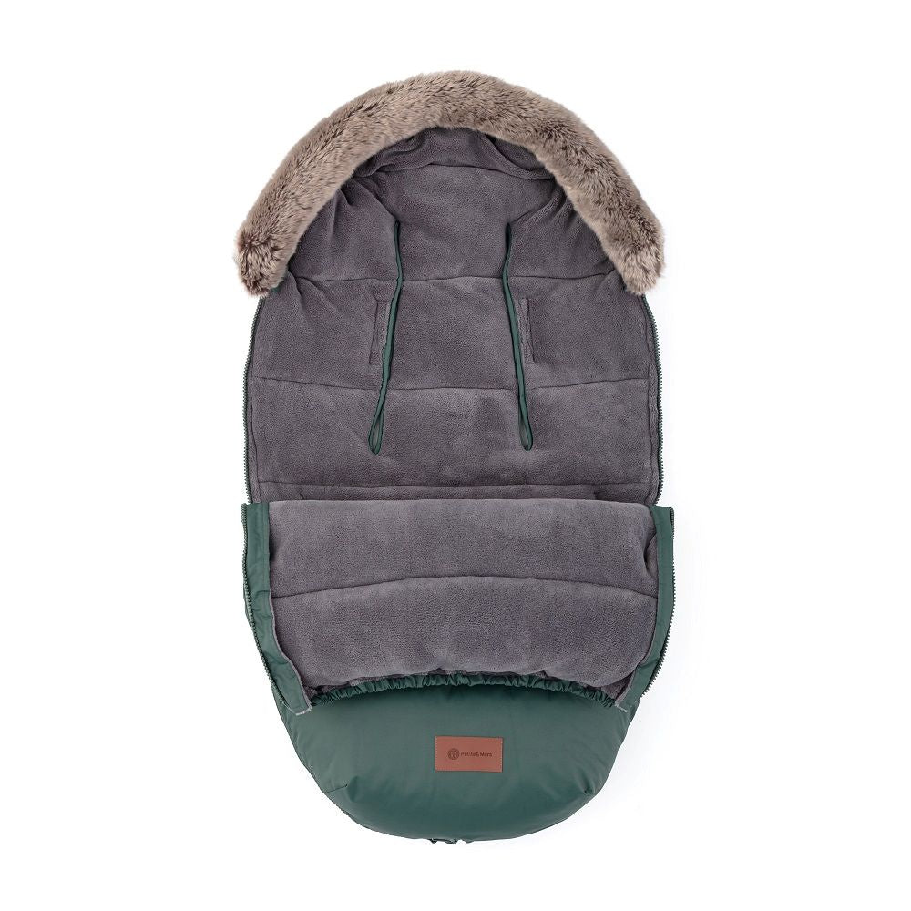 PETITE&MARS Footmuff Comfy 4 u 1 zimska vreća za kolica, Veritable Khaki