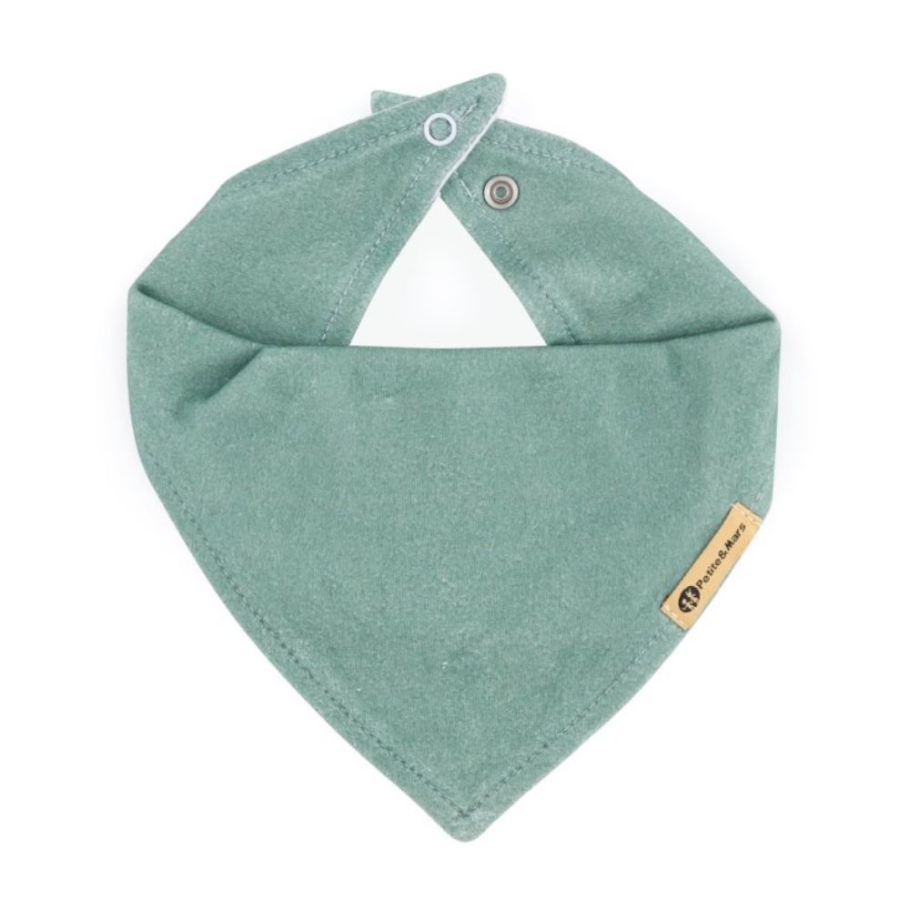 Petite&Mars Luke marama podbradak 3m+ 2 kom - Beige Kiwis/Misty Green