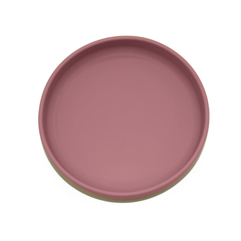 PETITE&MARS Silikonski tanjur s vakuumom 6 m+ Take&Match, Dusty Rose