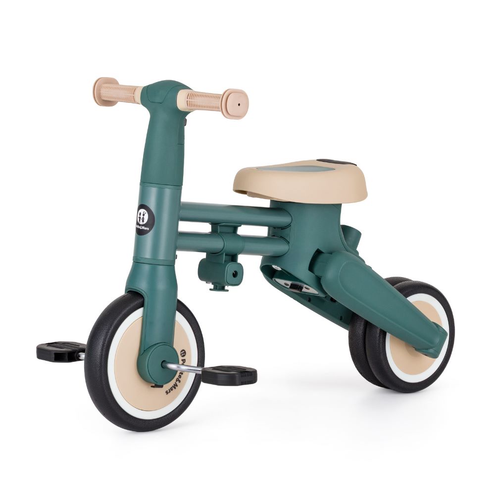 PETITE&MARS Tricikl Drift 4 u 1 - Misty Green