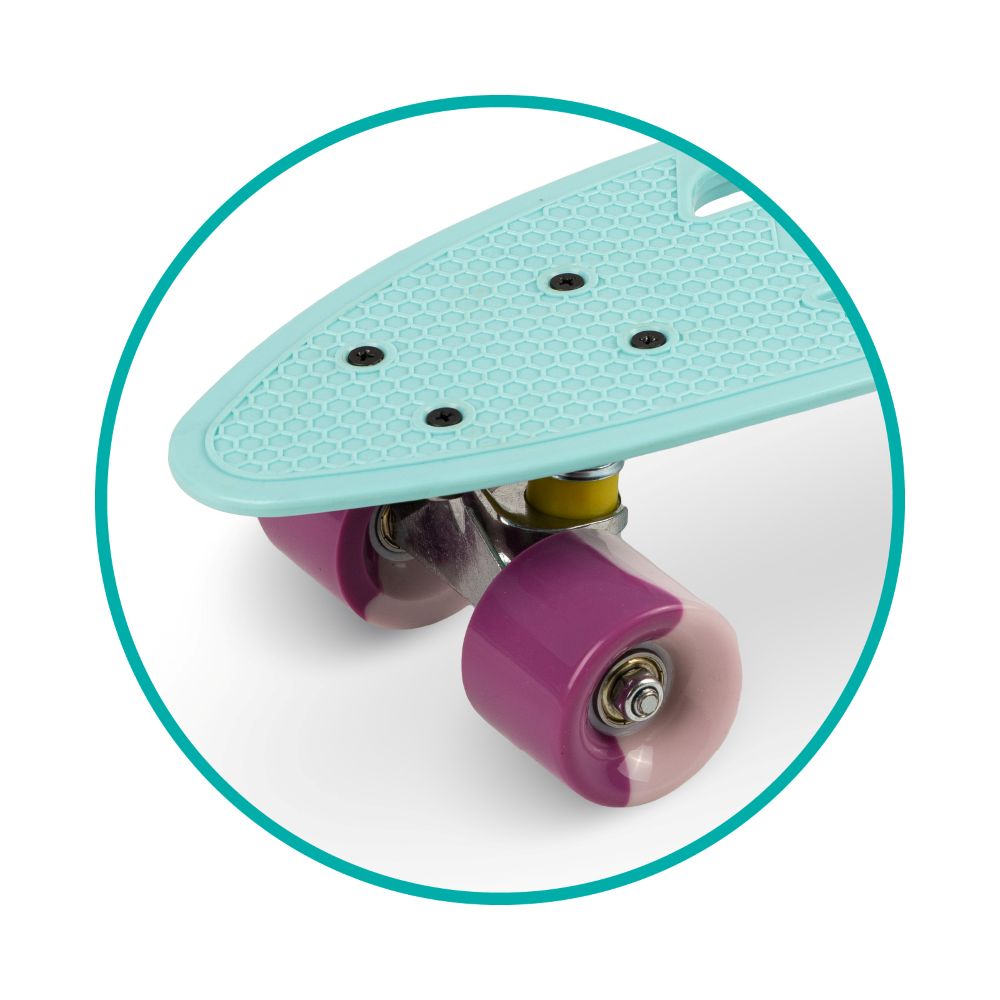 QKIDS GALAXY skateboard, light blue