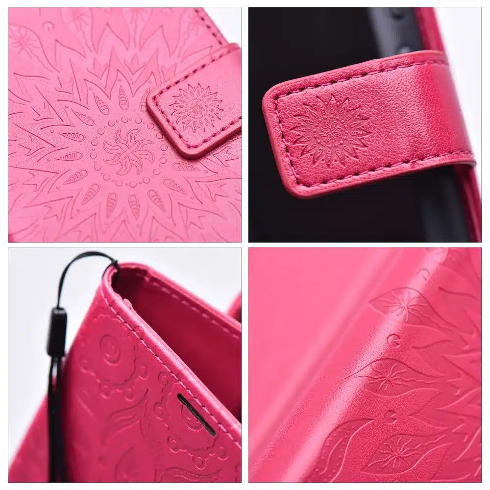 MEZZO Book case preklopna torbica za XIAOMI Redmi NOTE 13 5G mandala magenta