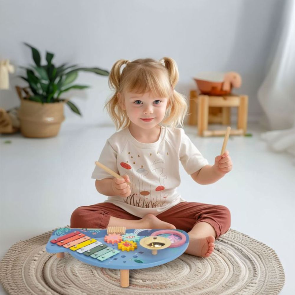 Ecotoys stol s glazbenim instrumentima