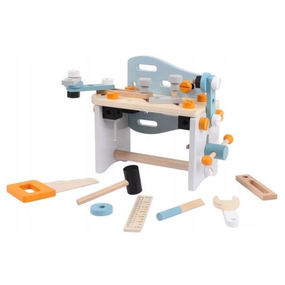 Ecotoys Stol za igru Mali Majstor od 52 elementa
