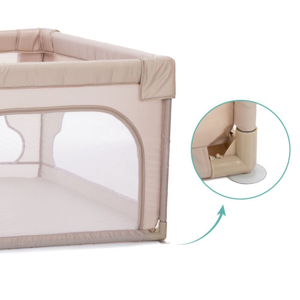 Fillikid dječja igraonica/vrtić Perth 180x120x68 cm, bež