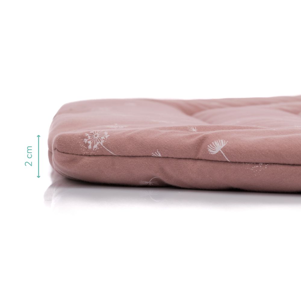 Fillikid podloga Jersey za vrtić Prag/Atena Hexagon, Dandelion pink