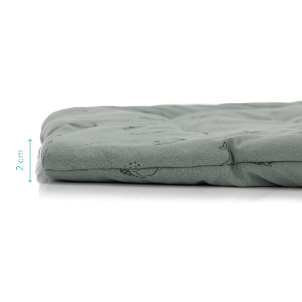 Fillikid podloga Jersey za vrtić Prag/Atena Hexagon, Whale green