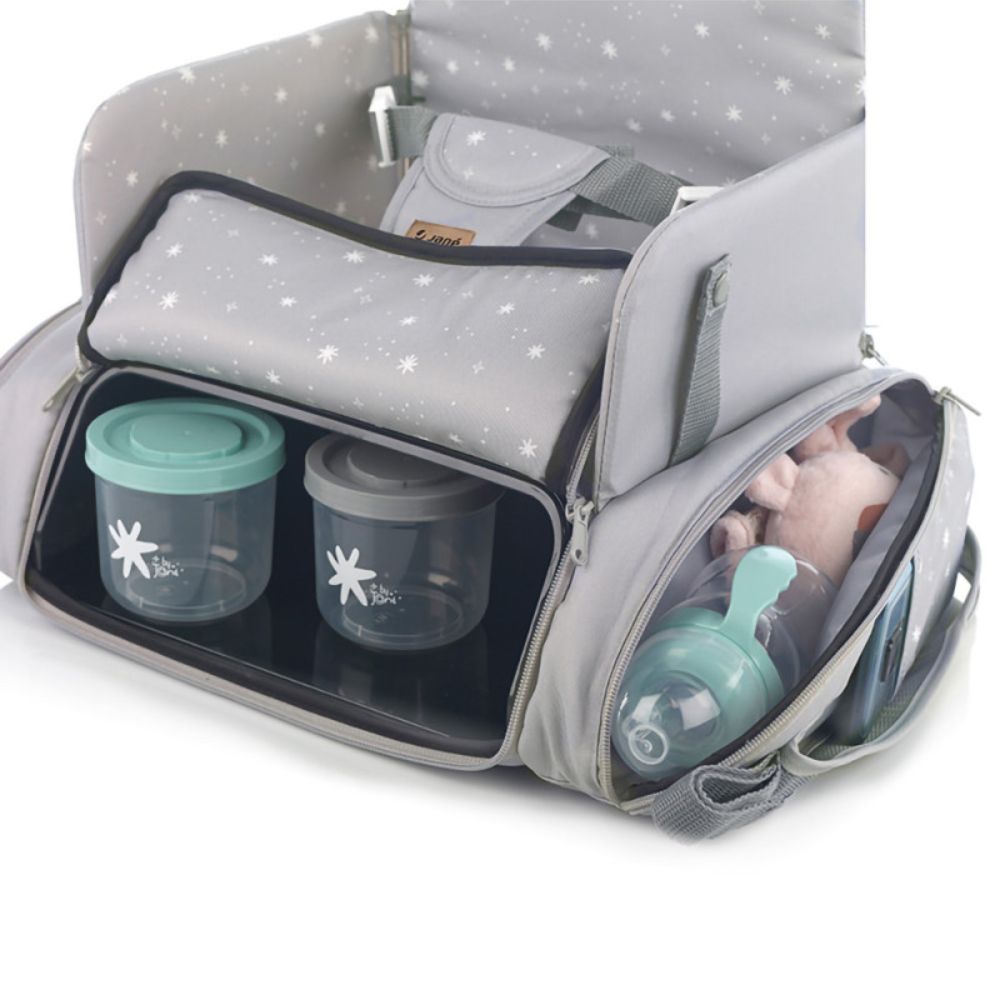 JANE Avant putna hranilica i torba 2u1, Dim Grey