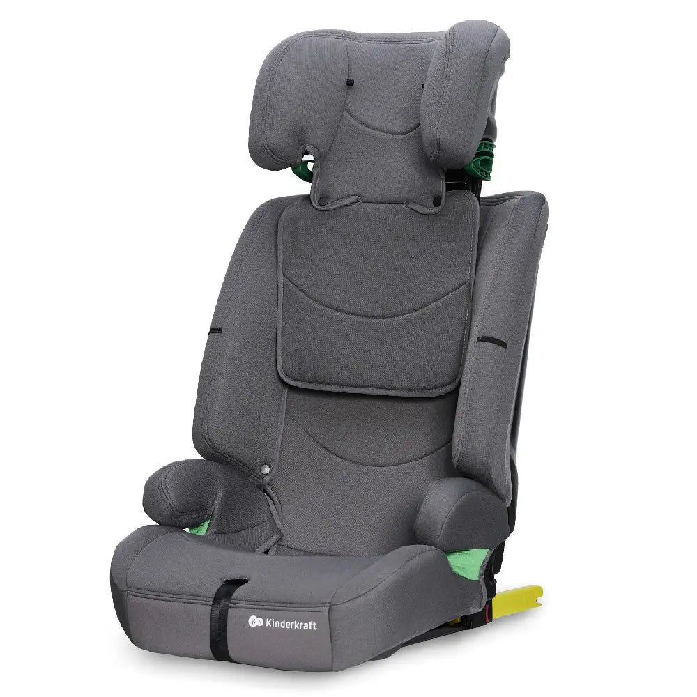 Kinderkraft autosjedalica Safety Fix 2 9-36 kg (76-150 cm), Grey