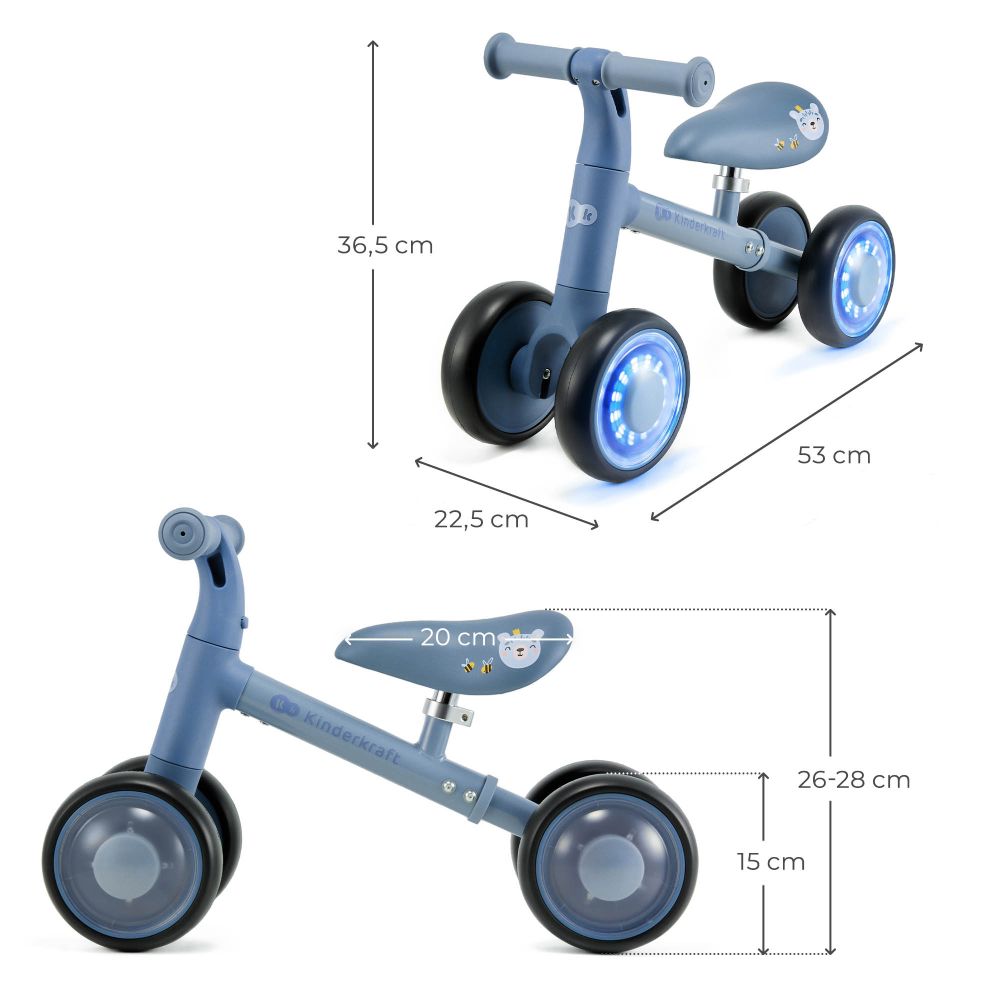 Kinderkraft Bicikl Cutie Flash, Blue