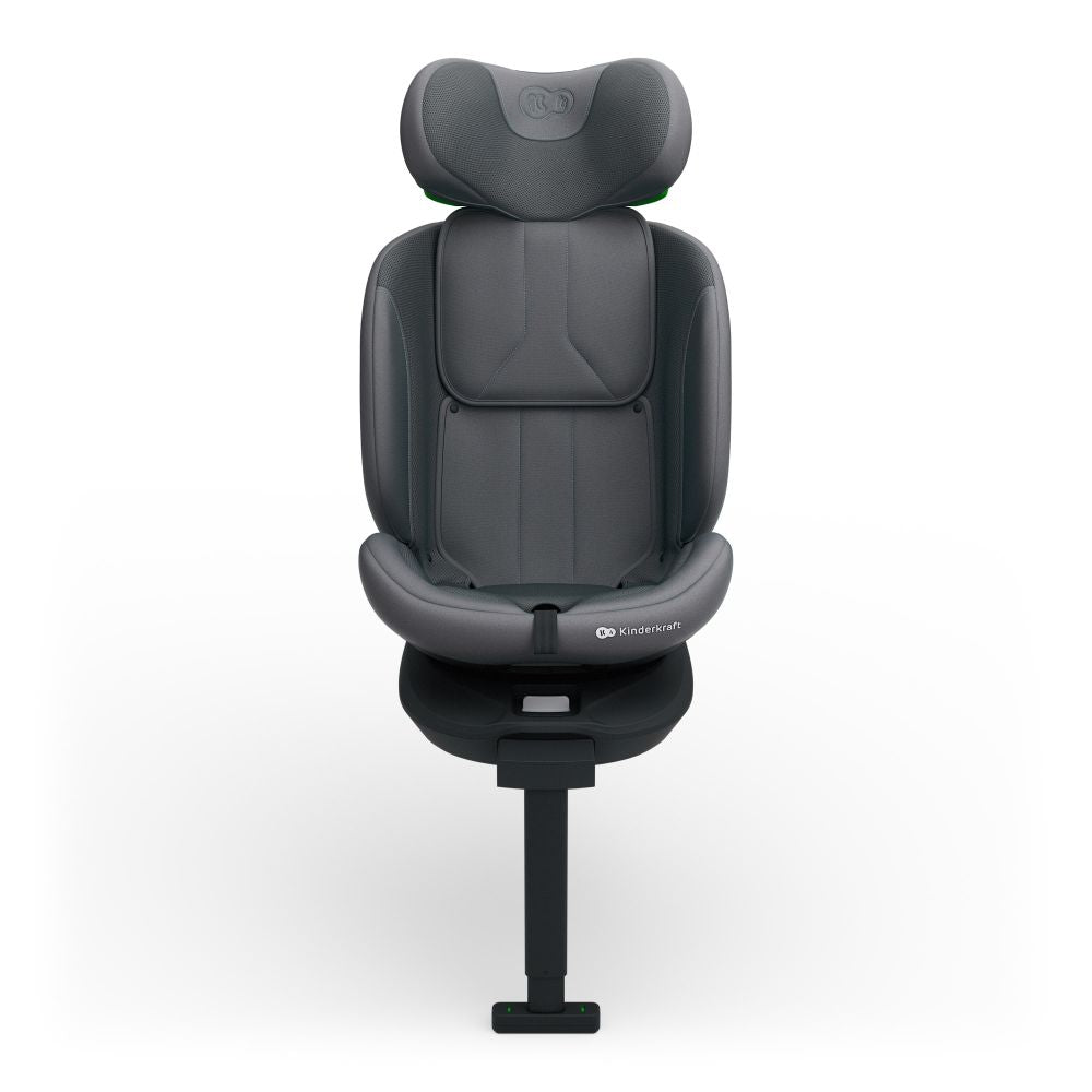Kinderkraft I-360 2 PLUS i-Size autosjedalica 0-36 kg (40-150 cm), siva