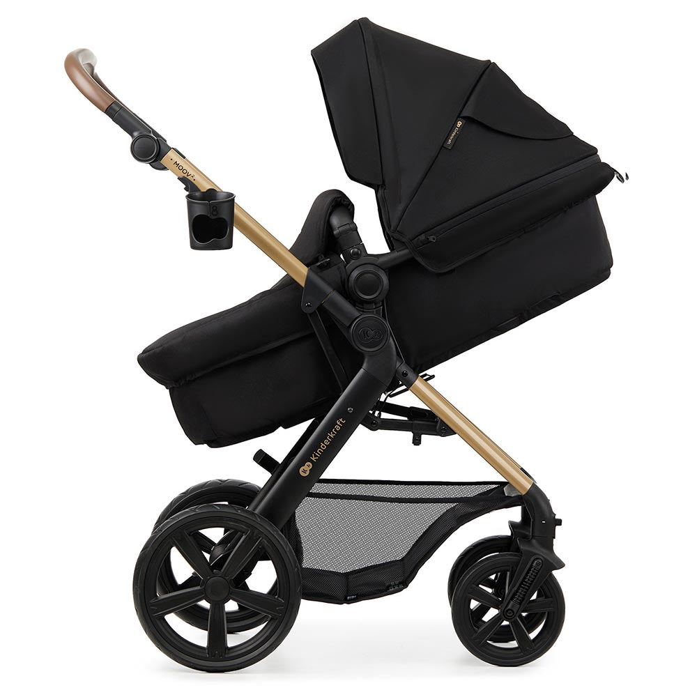 Kinderkraft Kolica Moov 2 3u1 MINK PRO, Pure Black
