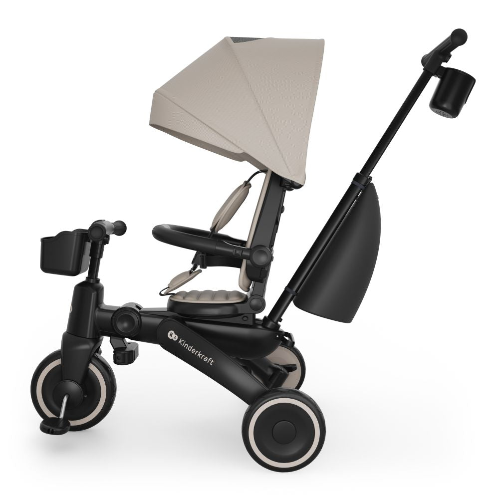Kinderkraft Sklopivi tricikl JAZZ 3 - Beige
