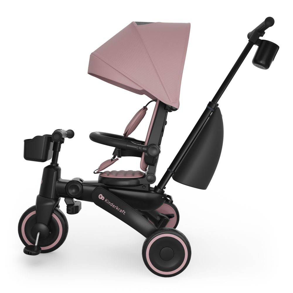 Kinderkraft Sklopivi tricikl JAZZ 3, Pink