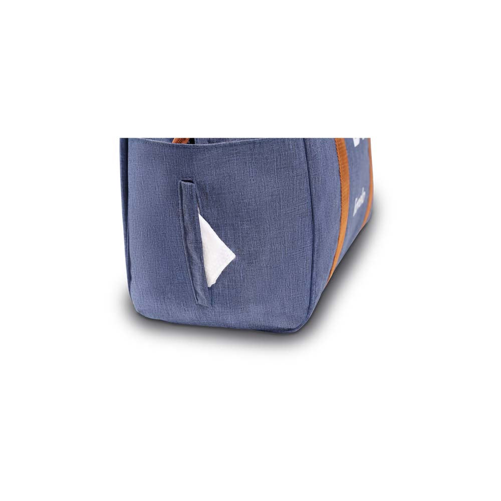Lionelo torba za mame Ida, Blue Denim