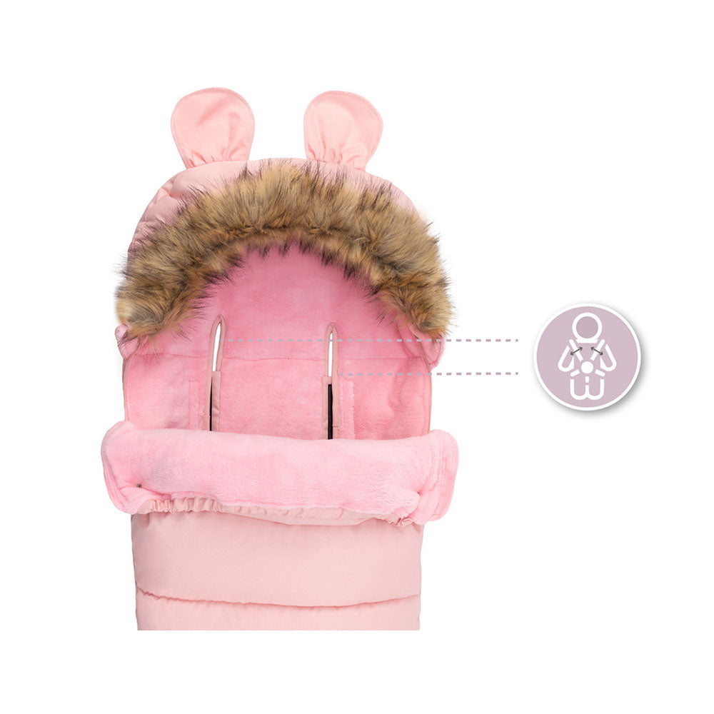 MoMi COZY vreća za kolica, roza