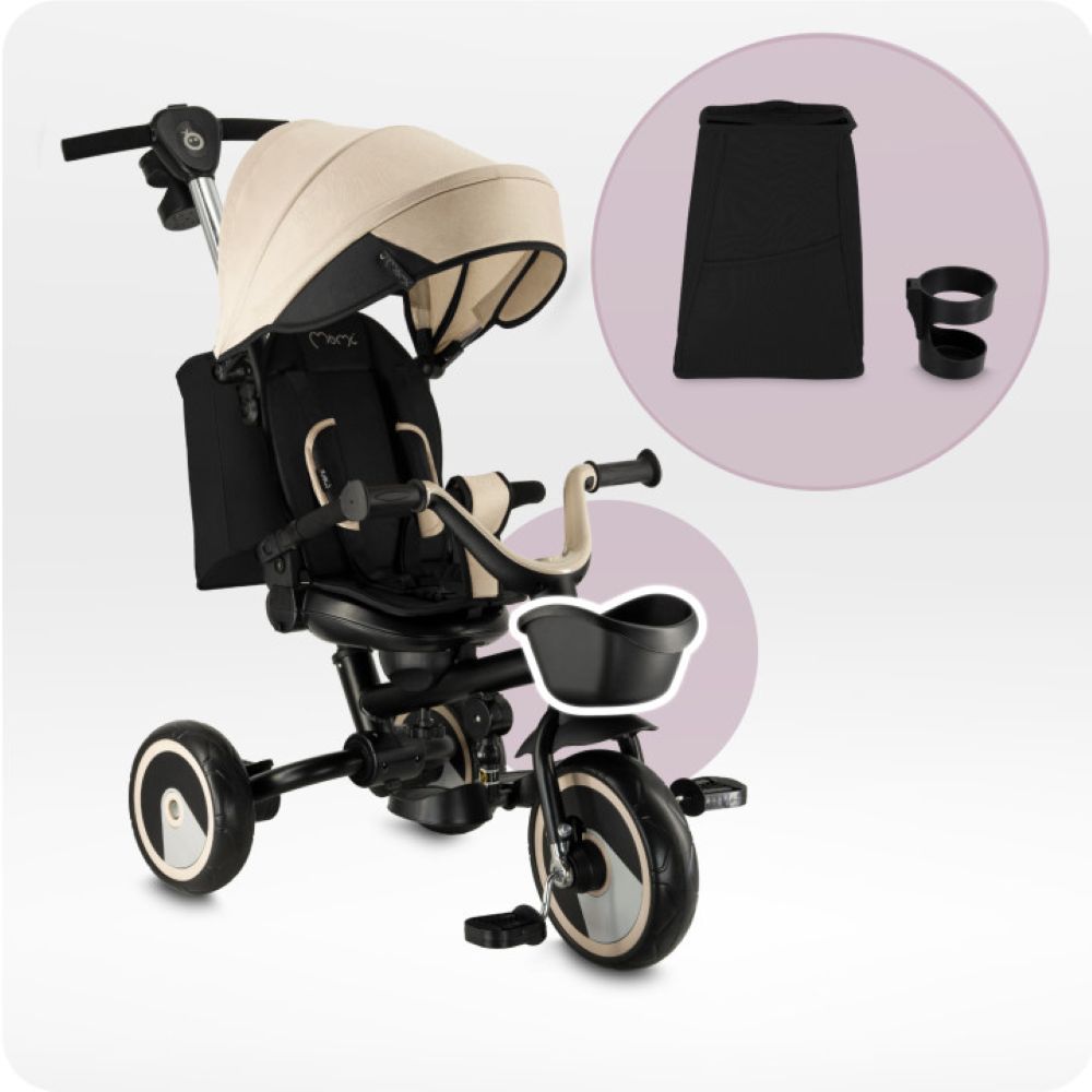 MoMi IVI tricikl, beige