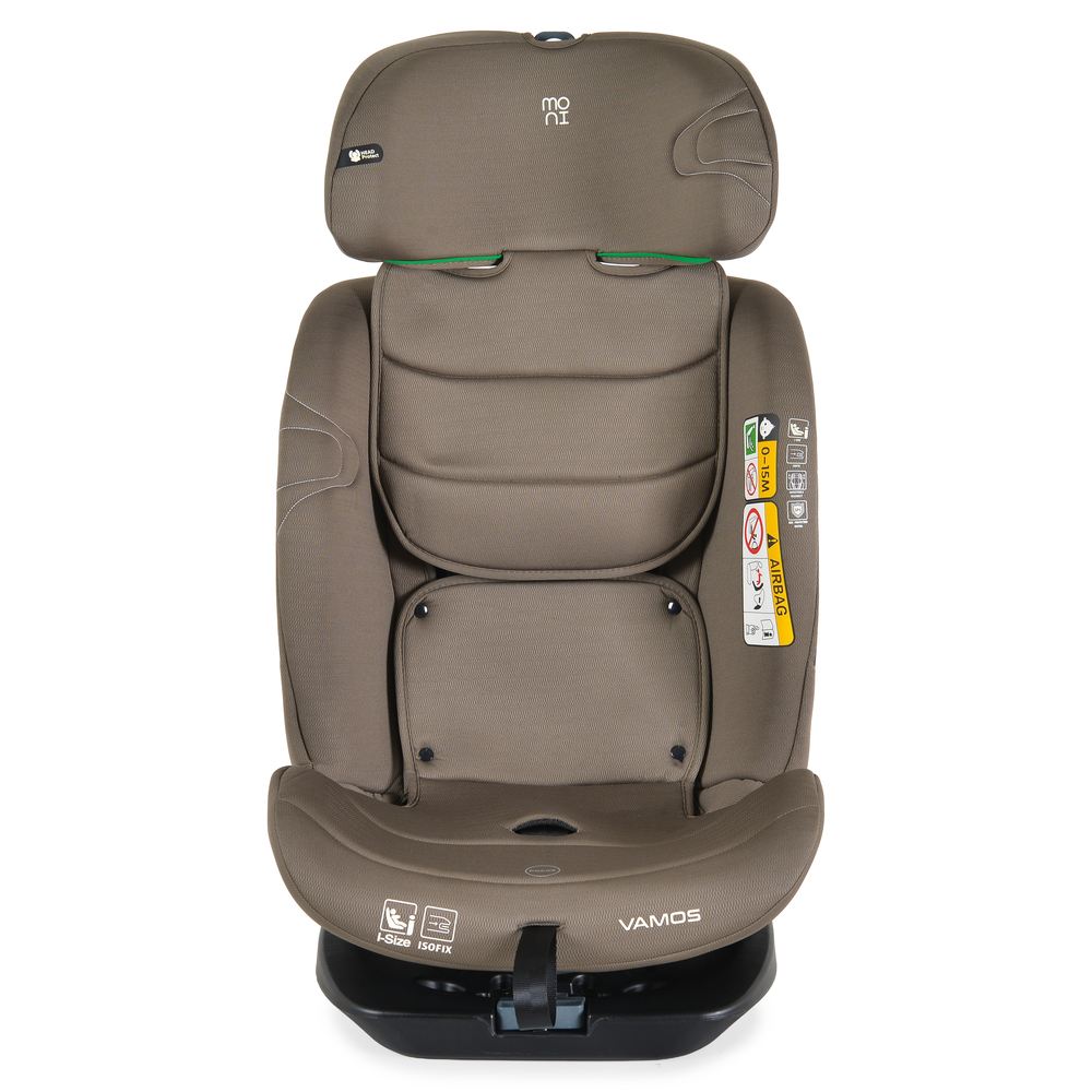 Moni Vamos autosjedalica i-Size 0-36 kg (40-150 cm) 360, bež
