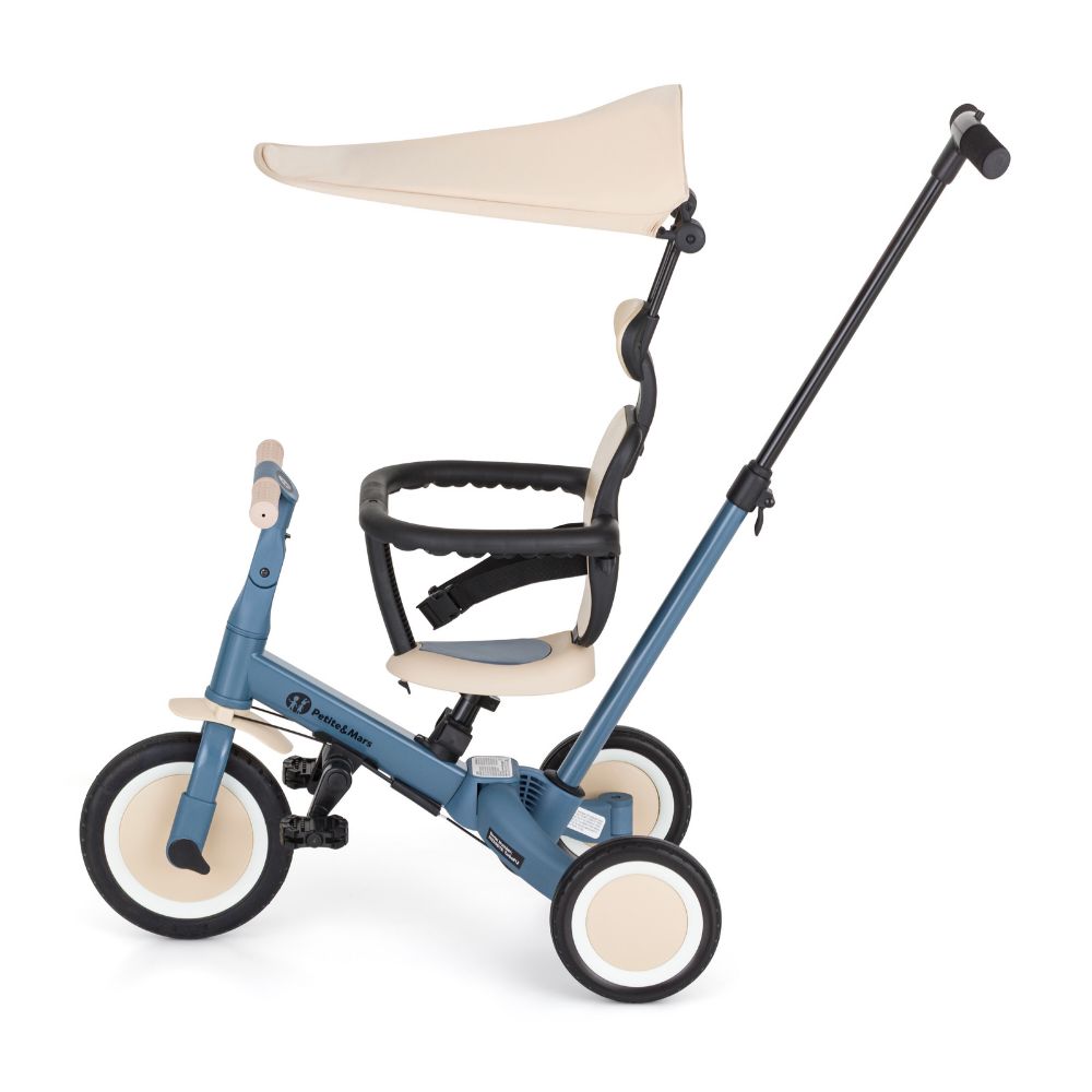PETITE&MARS Tricikl Turbo Plus 5 u 1, Ocean Blue
